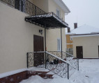 Кованые козырьки